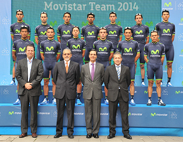 Lanzamiento Movistar Team 2013