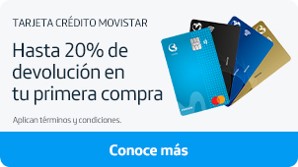 Caja Tarjeta de credito Movistar